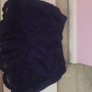 navy blue shorts